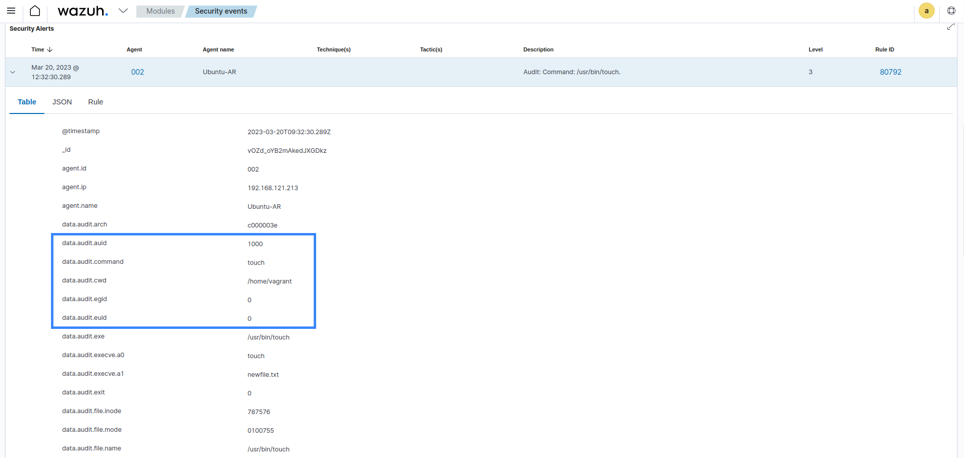 Monitoring commands run as root